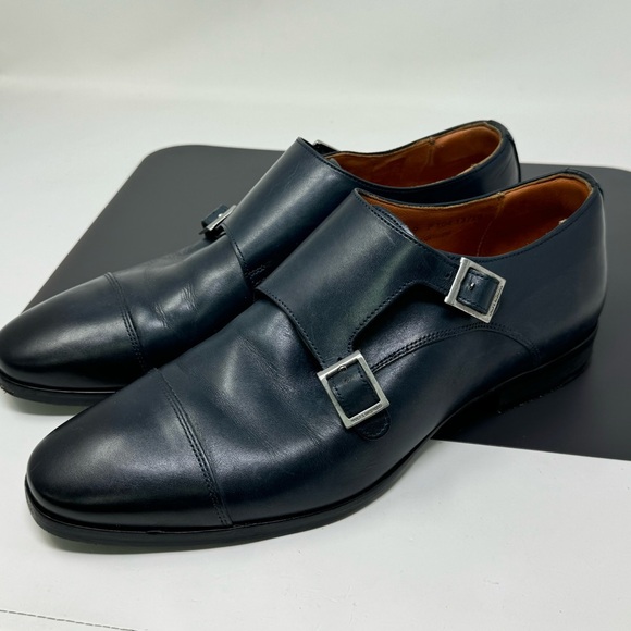 Wolf and Shepherd Monk Strap 9945 Dress Shoes Men’s size 9 - Picture 14 of 15